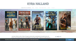 Desktop Screenshot of kyrahalland.com