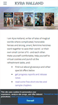 Mobile Screenshot of kyrahalland.com